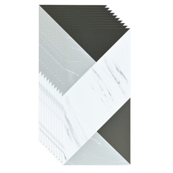 Set 50 bucati Marmura PH-006 decorativa autoadeziva , waterproo usor de montat, rezistent la caldura, adeziv puternic, 30×60 cm, 2 mm grosime