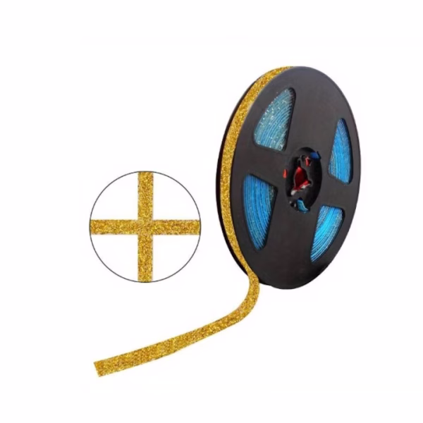 Banda Etansare Aurie, 8 mm x 6 m , cada, plita, vas WC, cabina de dus, ferestre si alte obiecte, puternic autoadeziva,